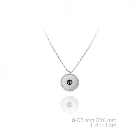 Silver Necklaces with Cubic Zirconium 