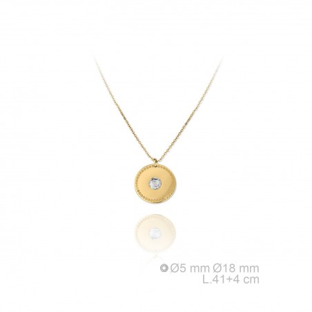 Silver Necklaces with Cubic Zirconium 