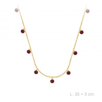 Silver Necklaces with Cubic...