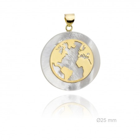 Silver Pendants with Mother of Pearls 