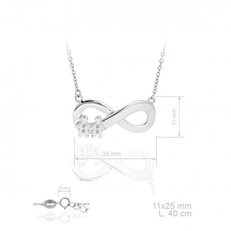 Gargantilha em Prata Esterlina