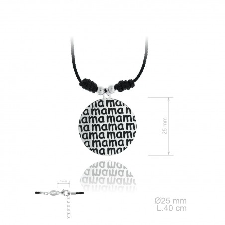 Gargantilla Mamá macramé