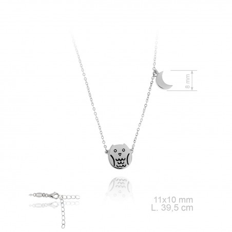 Gargantilla Buho/Luna