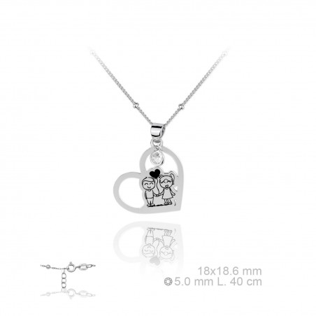 Gargantilha em Prata Esterlina