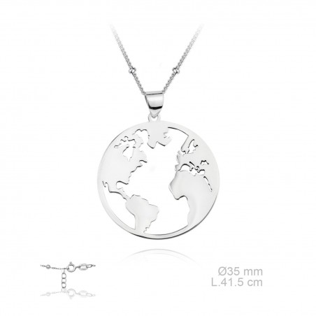 Gargantilla Mundo Calada 35mm