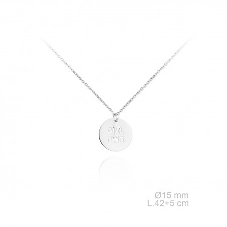 Gargantilha em Prata Esterlina