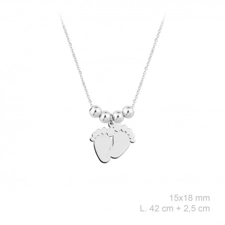 Gargantilha em Prata Esterlina