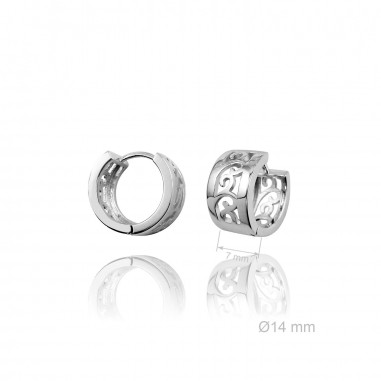 Boucles d'oreilles en Argent