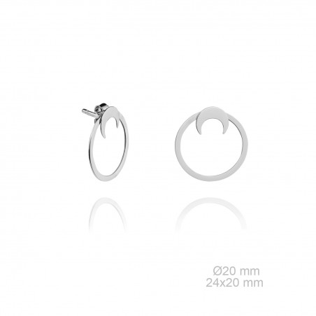 Boucles d'oreilles en Argent