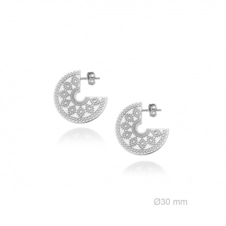 Boucles d'oreilles en Argent