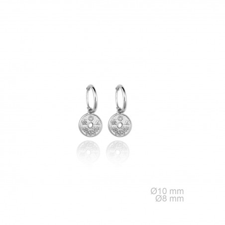 Boucles d'oreilles en Argent
