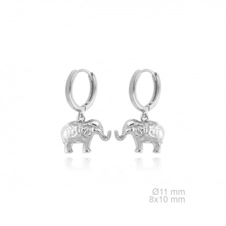 Boucles d'oreilles en Argent