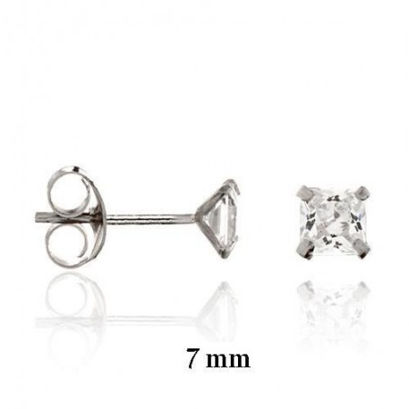 Silver Earrings with Cubir Zirconium