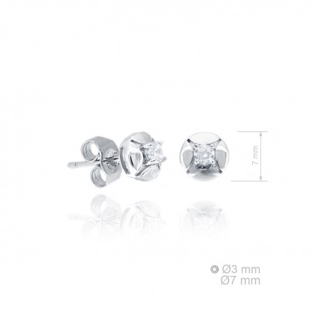 Boucles d'oreilles en Argent
