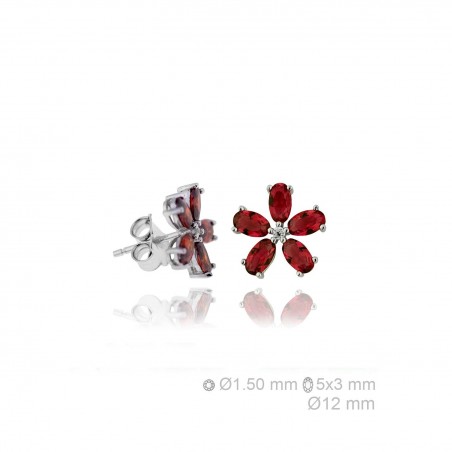Boucles d'oreilles en Argent