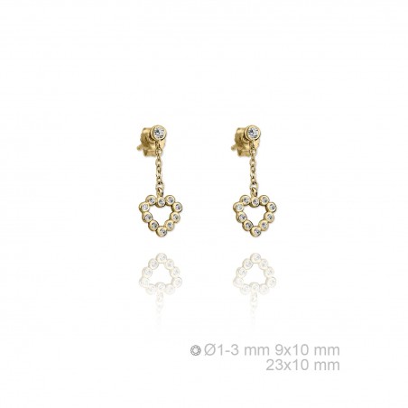 Boucles d'oreilles en Argent