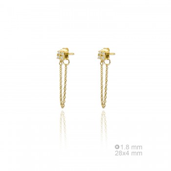 Pendientes Cadena Circ...