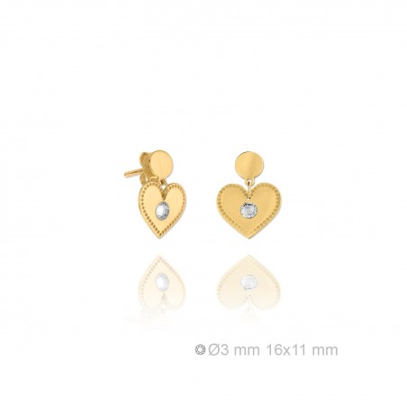 Boucles d'oreilles en Argent