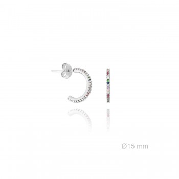 Boucles d'oreilles en Argent