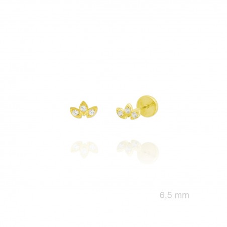 Boucles d'oreilles en Argent