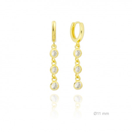 Boucles d'oreilles en Argent