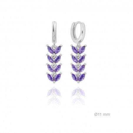 Boucles d'oreilles en Argent