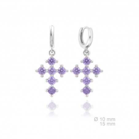 Boucles d'oreilles en Argent