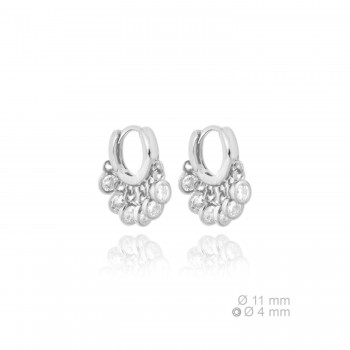 Boucles d'oreilles en Argent