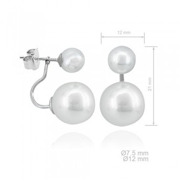 Boucles d'oreilles en Argent