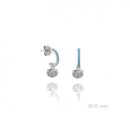 Boucles d'oreilles en Argent