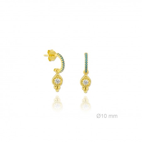 Boucles d'oreilles en Argent