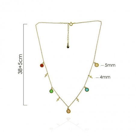 Gargantilhas Zircões