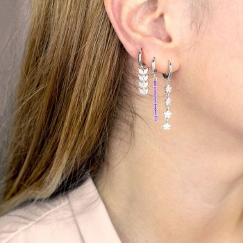 Boucles d'oreilles en Argent 2