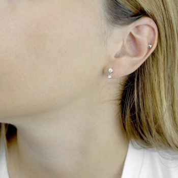 Boucles d'oreilles en Argent 2