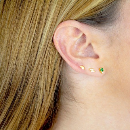 Silver Earrings with Cubir Zirconium