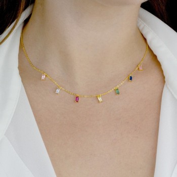 Silver Necklaces with Cubic... 2