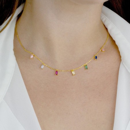 Silver Necklaces with Cubic Zirconium