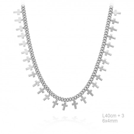 Sautoirs Argent lisse