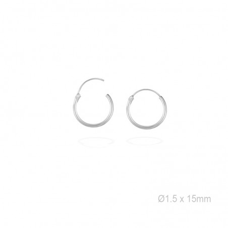 Brincos Prata lisa