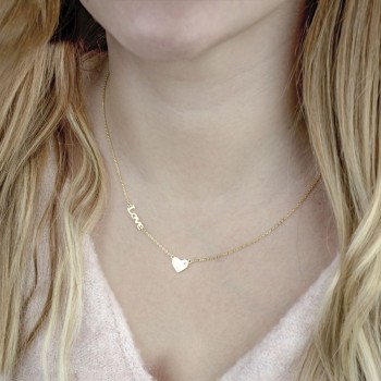 Silver necklace with cubic... 2