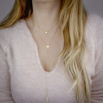 Gargantilla Corazón Dorada  2