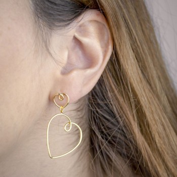 Pendientes Corazones DAISY... 2