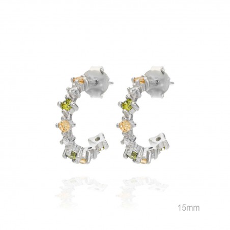 Boucles d'oreilles Zircons