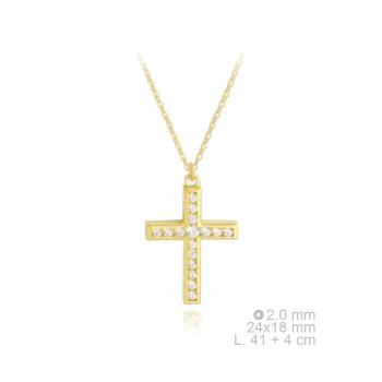 Collier en argent avec...