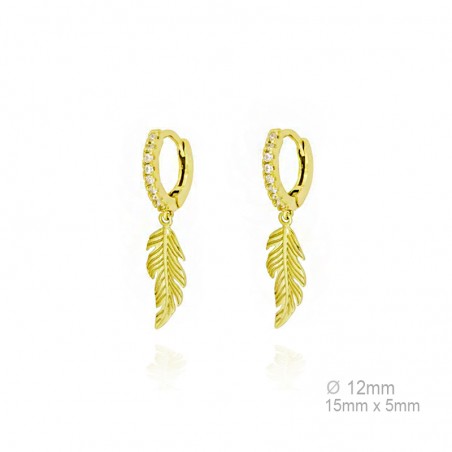 Boucles d'oreilles Zircons