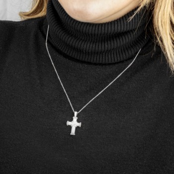 Collier en argent zirconite 2