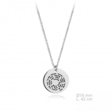 Gargantilla Plata Lisa