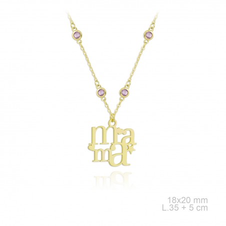 Sautoir en Argent avec zirconne