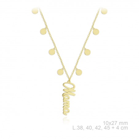 Gargantilla de Plata de Ley 