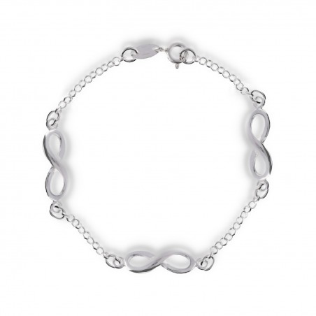 Pulseiras Prata lisa